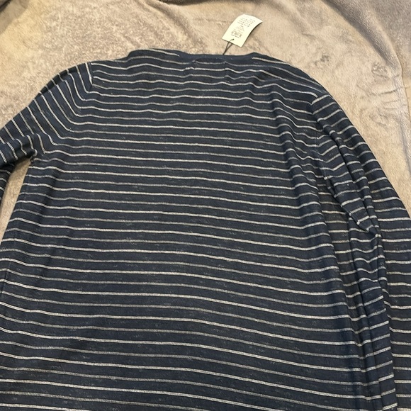 Men’s Jack & Jones Jcolope knit crew neck. Navy and white stripe. Xxl. NWT - Picture 9 of 10